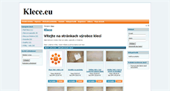 Desktop Screenshot of klece.eu
