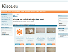 Tablet Screenshot of klece.eu